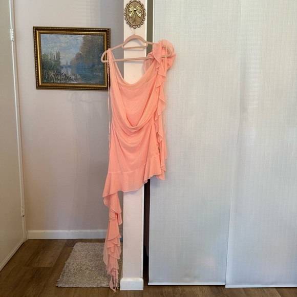 House of CB Charla Ruffle Mini Dress - Picture 6 of 7